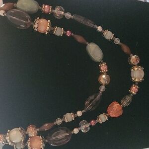 Women's stone necklace
